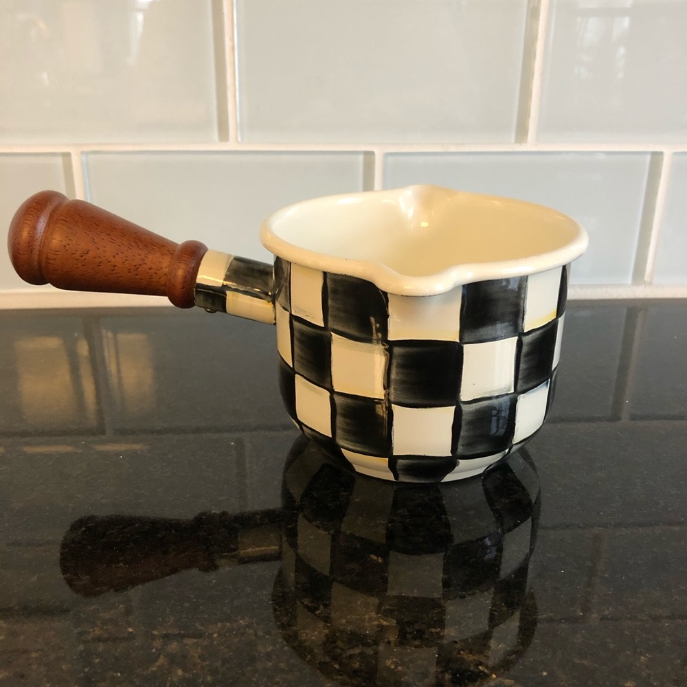 Courtly check butter warmer